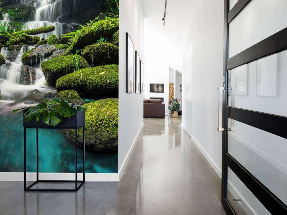 Chute d'eau dans une jungle