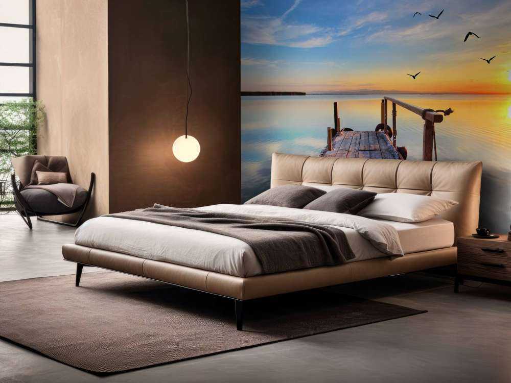 Oiseaux au-dessus de la mer