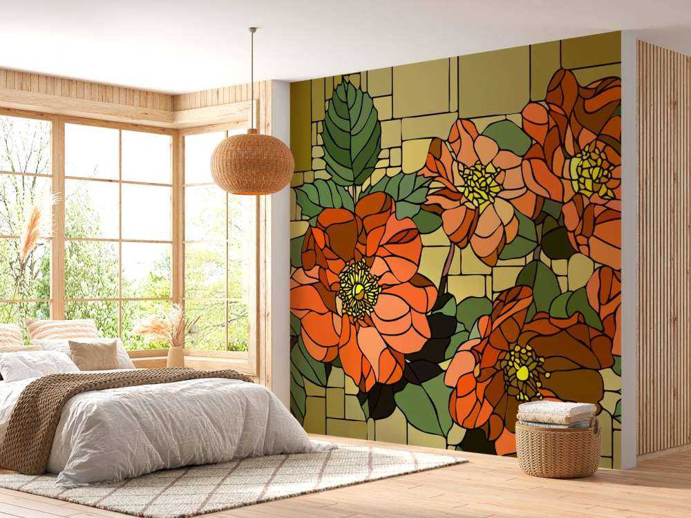 Rosier des chiens en fleur