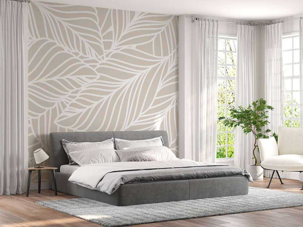 Gribouillis de feuilles