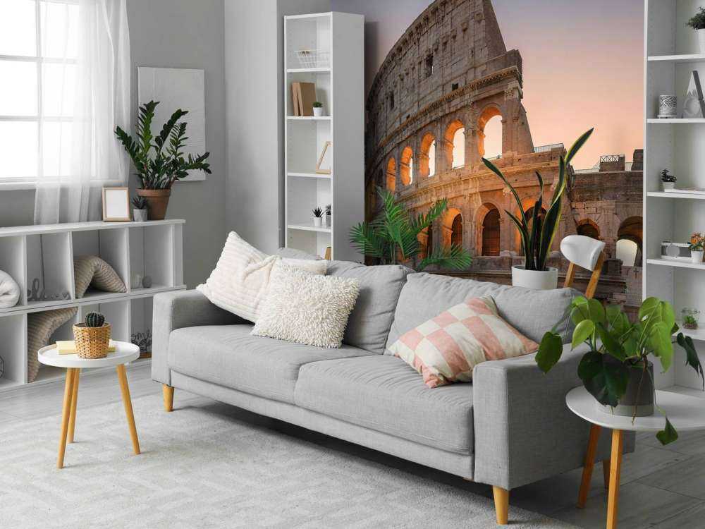 Colisée au lever du soleil