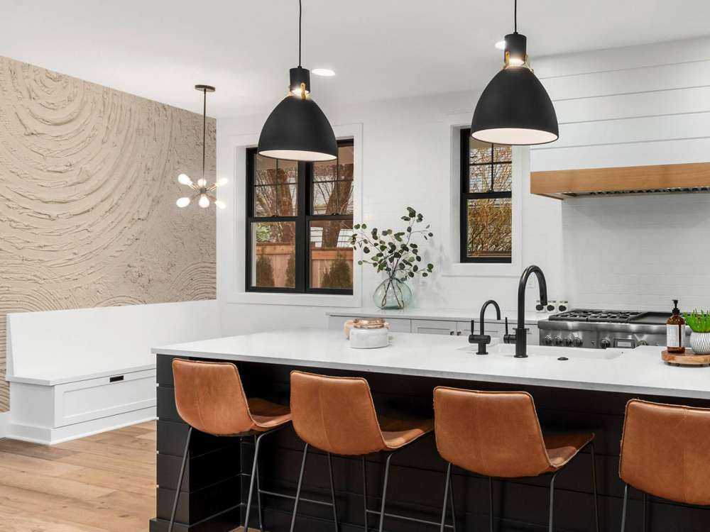 Formes et lignes organiques en taupe