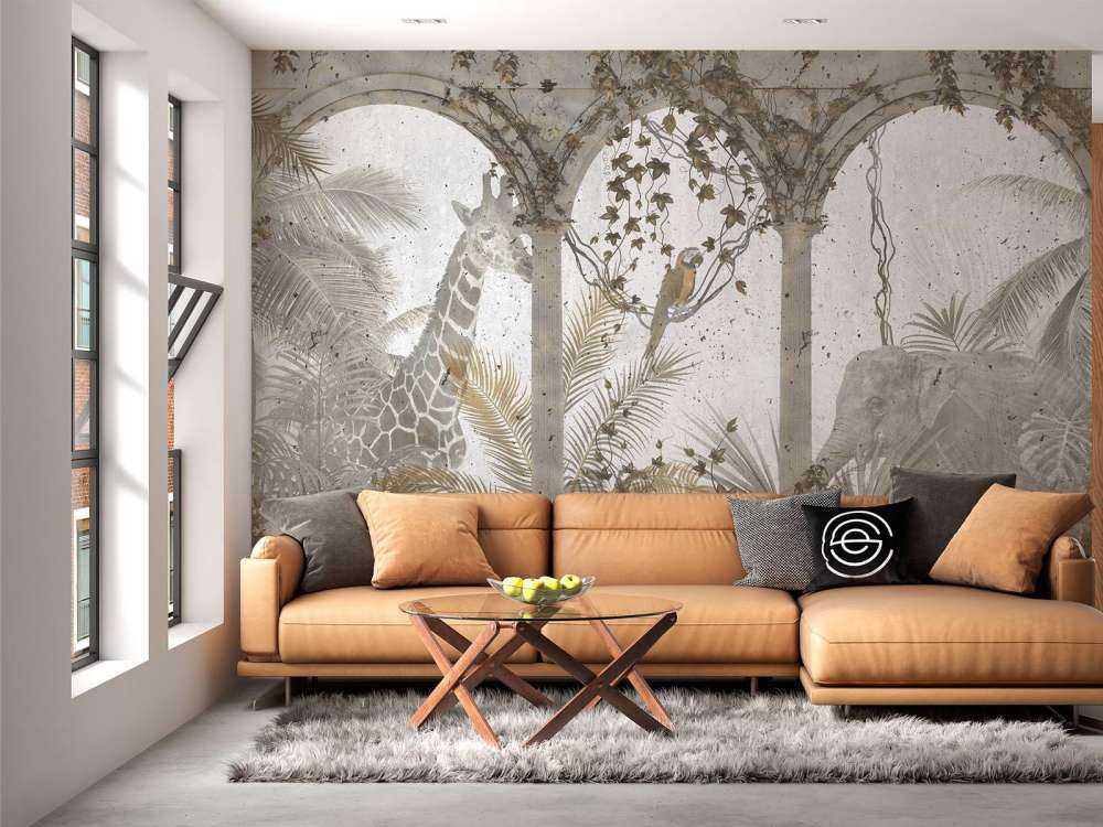 Bâtiment abandonné dans la jungle