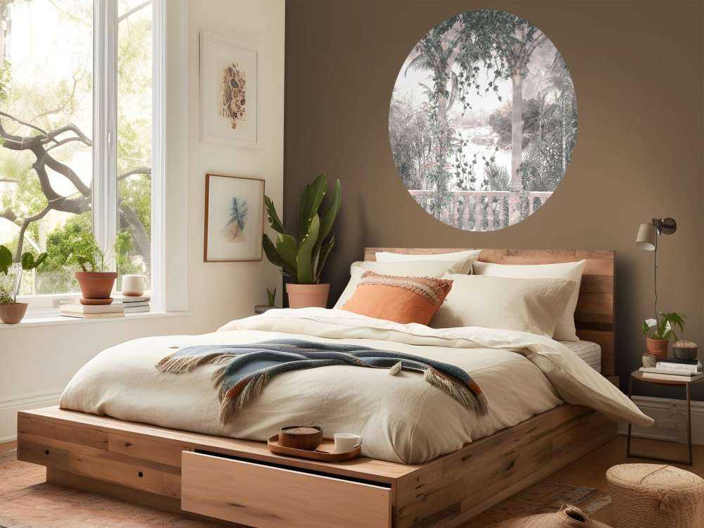 Arbres tropicaux et feuilles