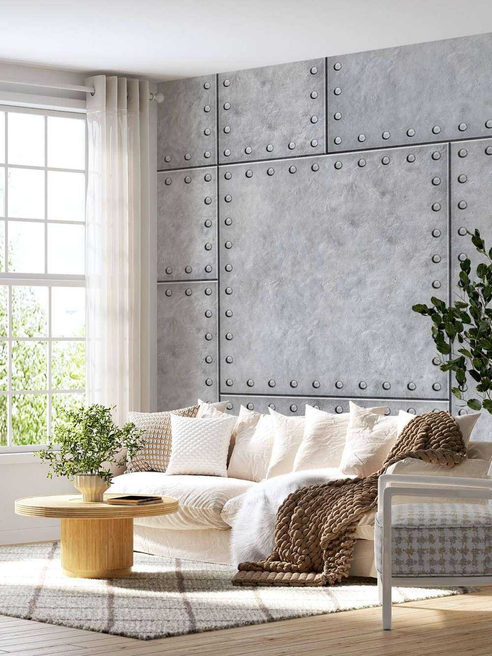 Plaque métallique blindée