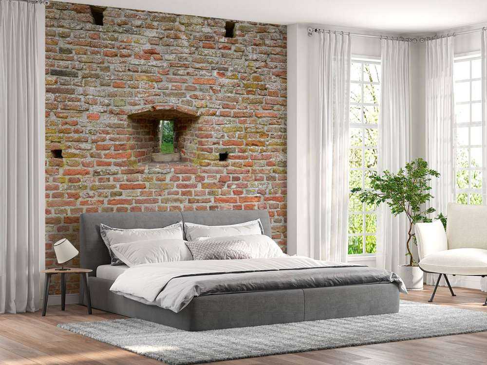 Mur de la ville avec vue à travers