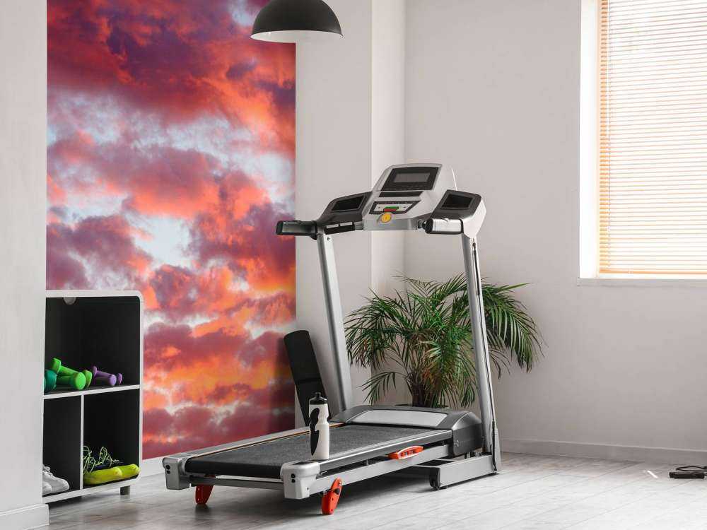 Coucher de soleil dans le ciel