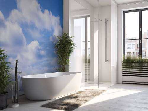 Nuages blancs
