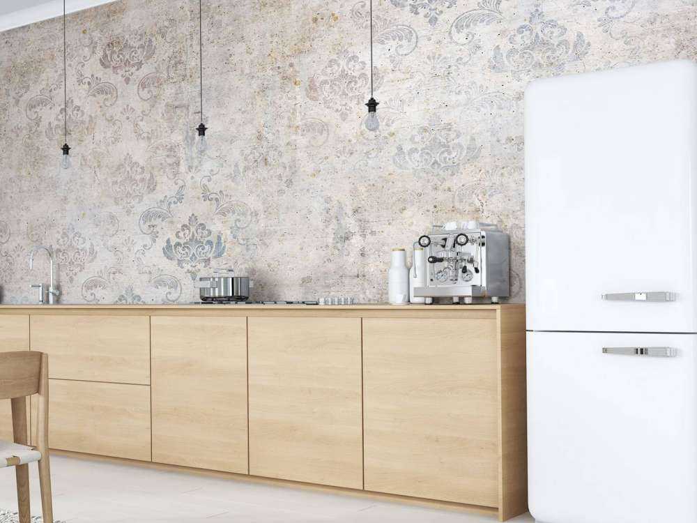 Voile ornemental classique altéré