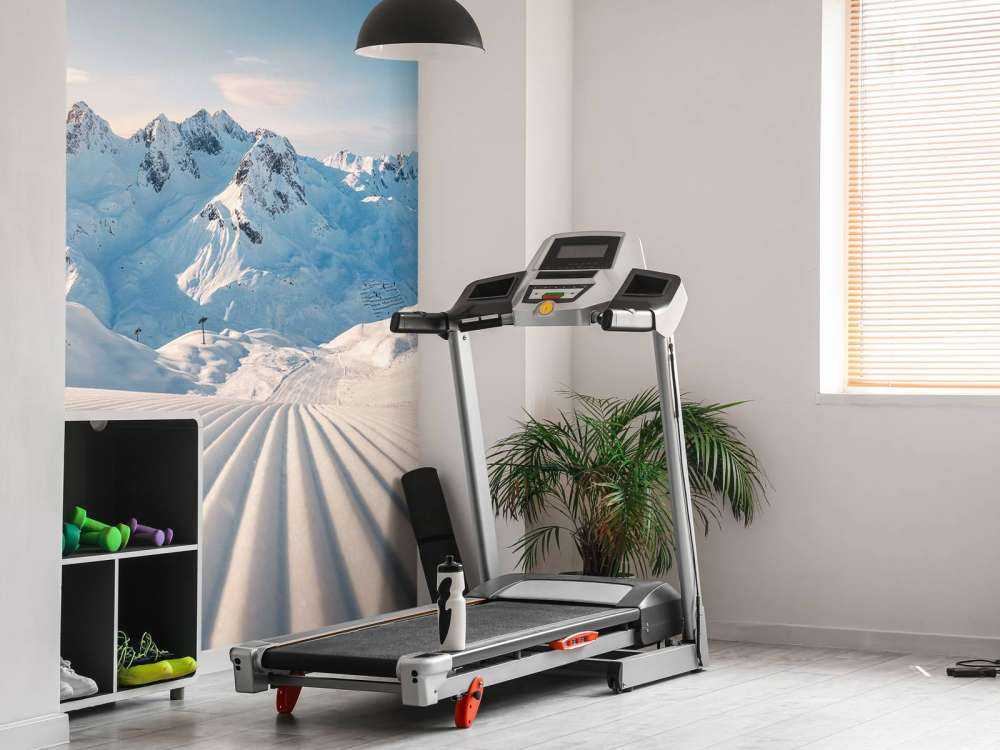 Aube sur des pistes fraîches