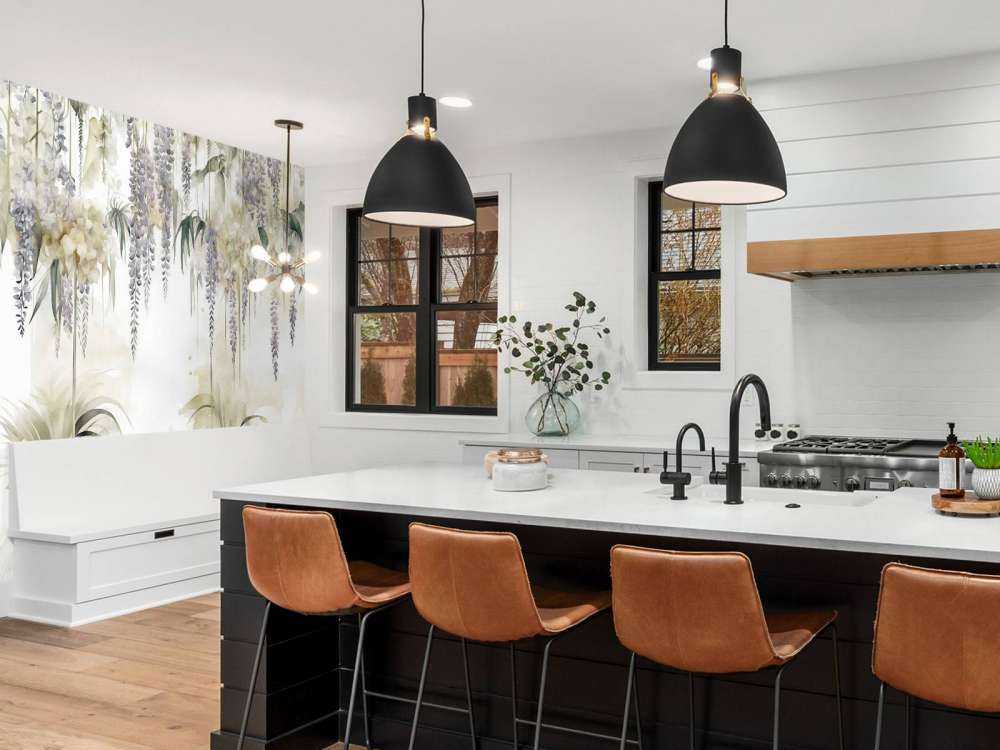 Jardin de Glycines Vert