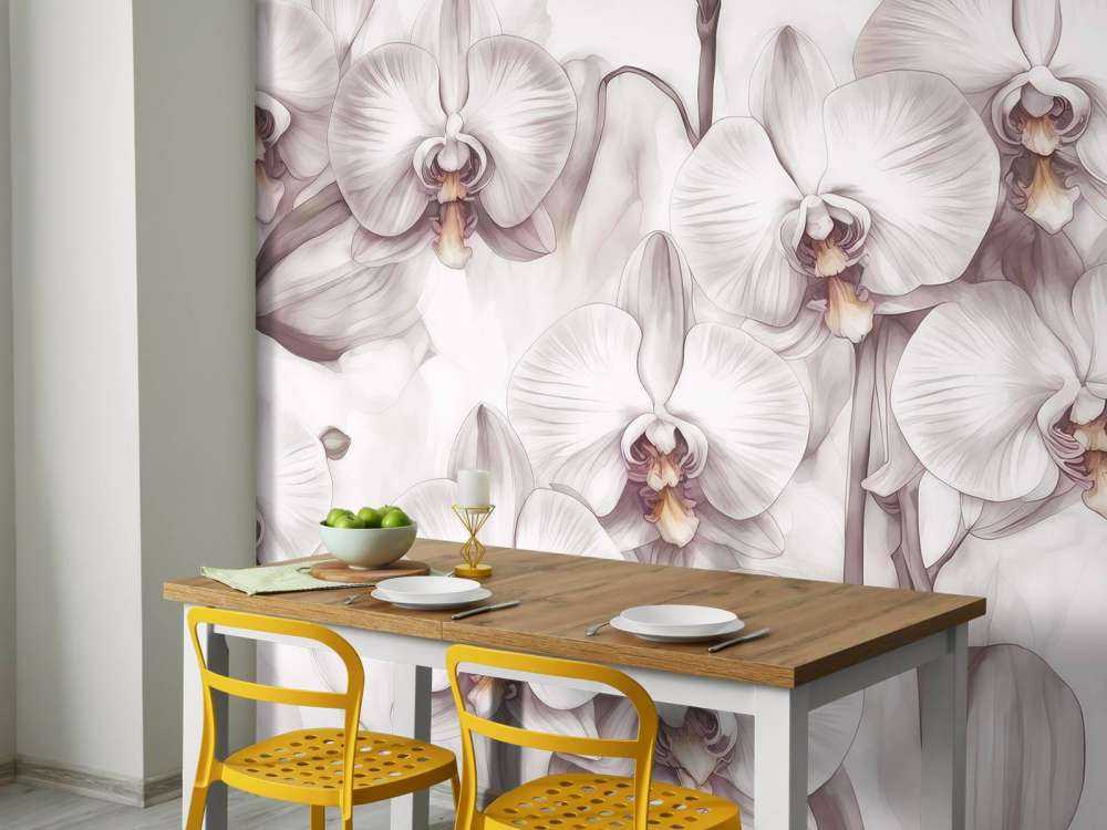 Paradis des Orchidées Rouge