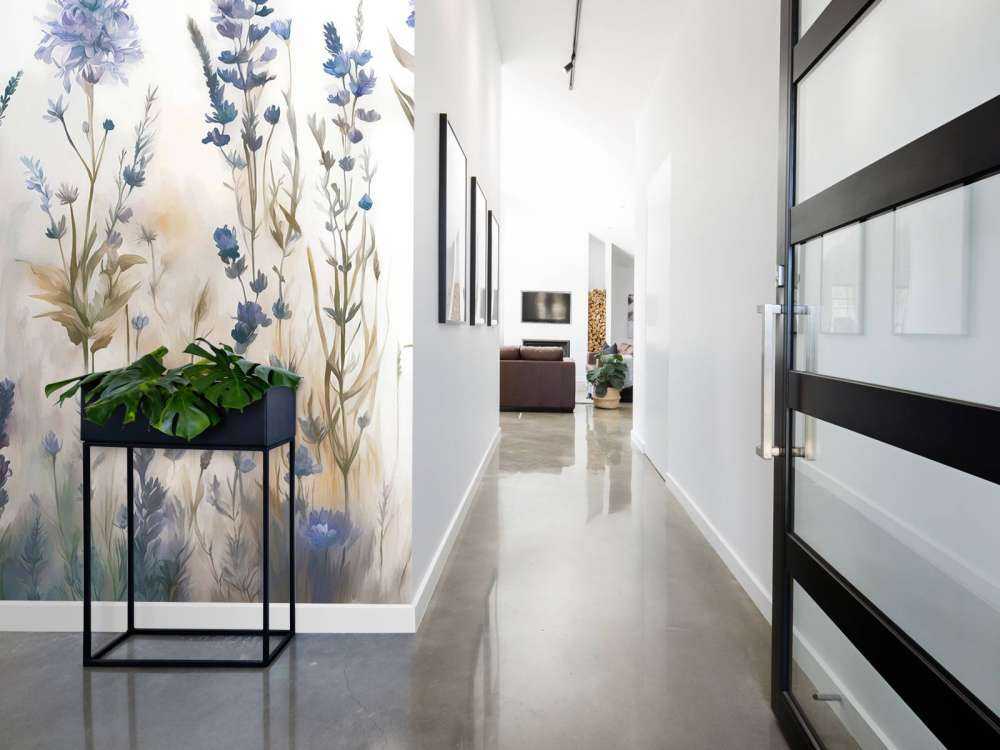 Lavande Clair Seamless Doux Bleu