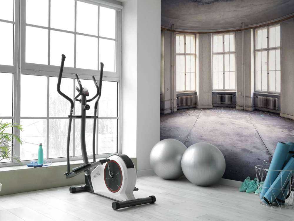 Chambre du soleil abandonnée