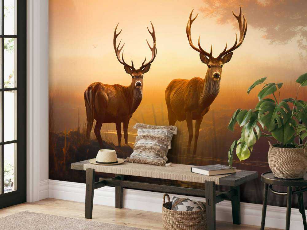 Gloire du matin Splendeur du cerf