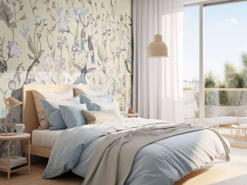 Printemps Éthéré - Crème Fleur Pastel