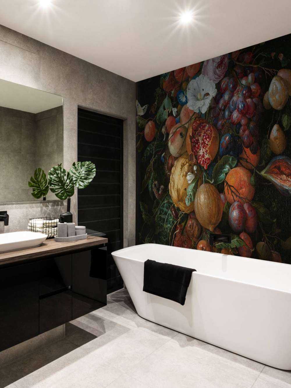 Festin de fruits et de fleurs