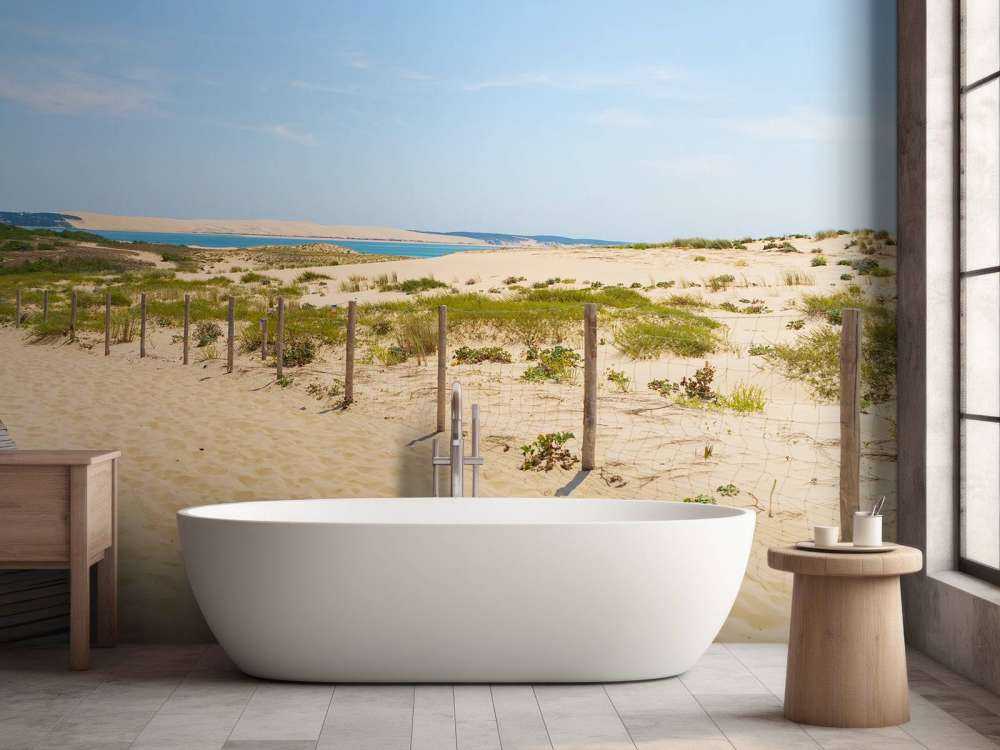 Chemin vers la plage