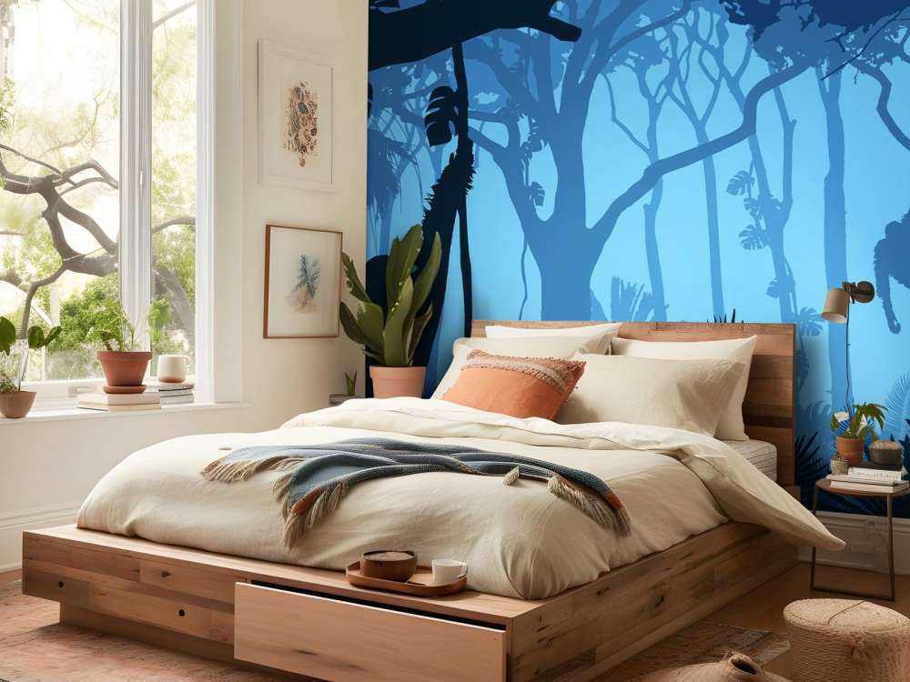 Singes dans la jungle