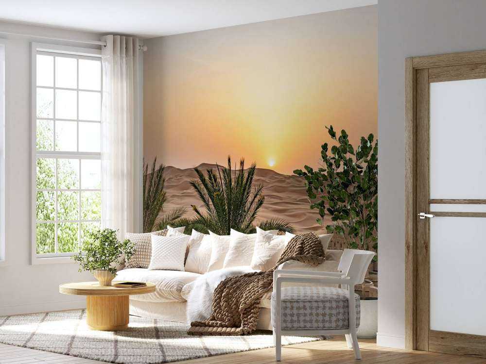 Abu Dhabi au coucher du soleil