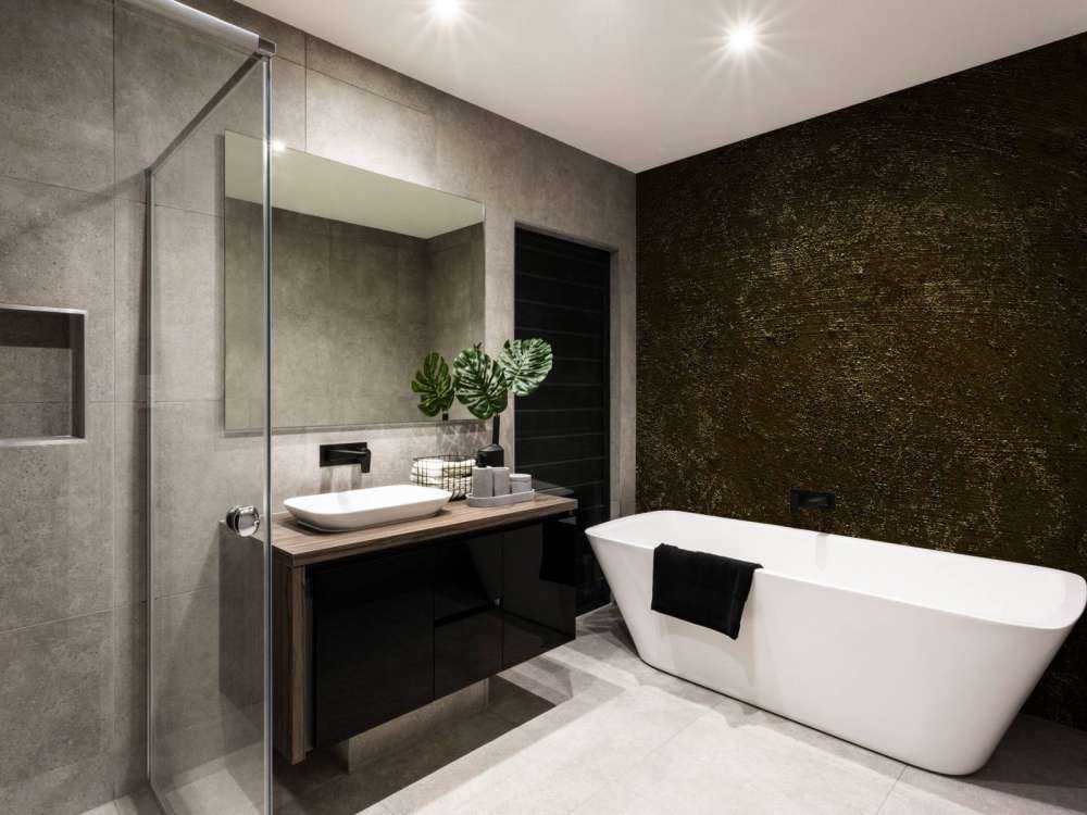 Une structure dorée et rayonnante