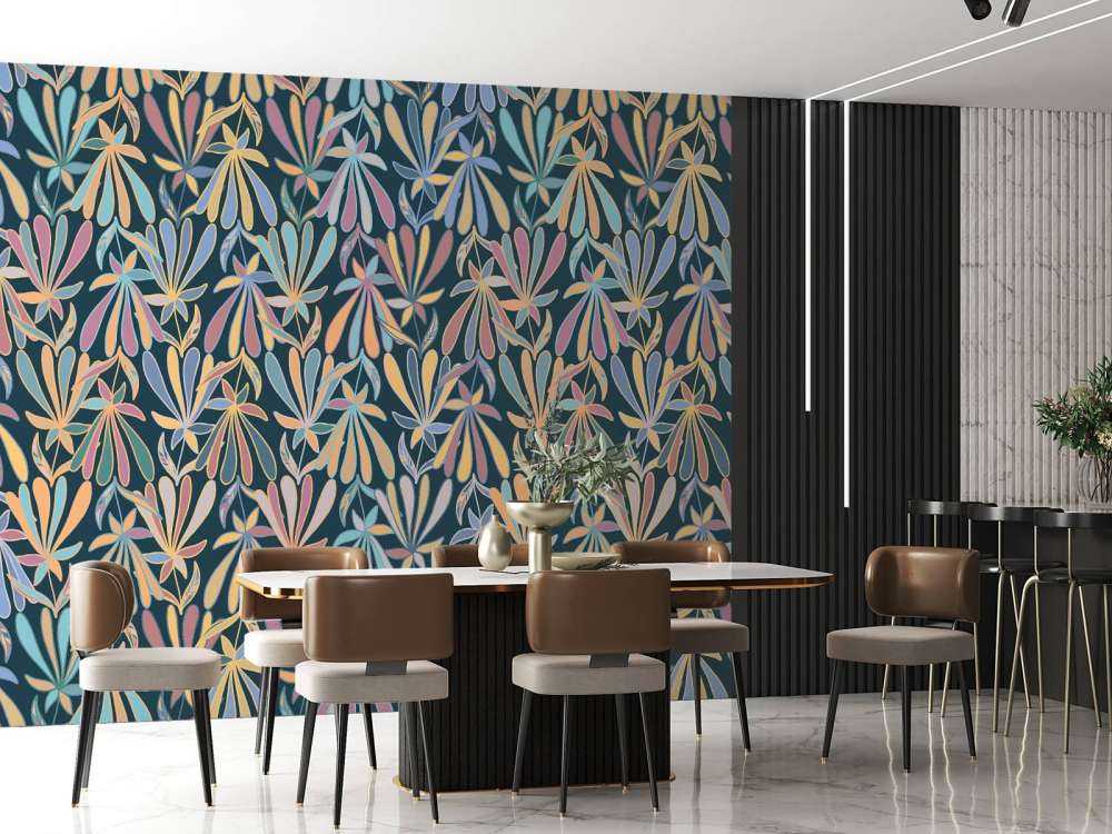 Fleurs dans des tons pastel