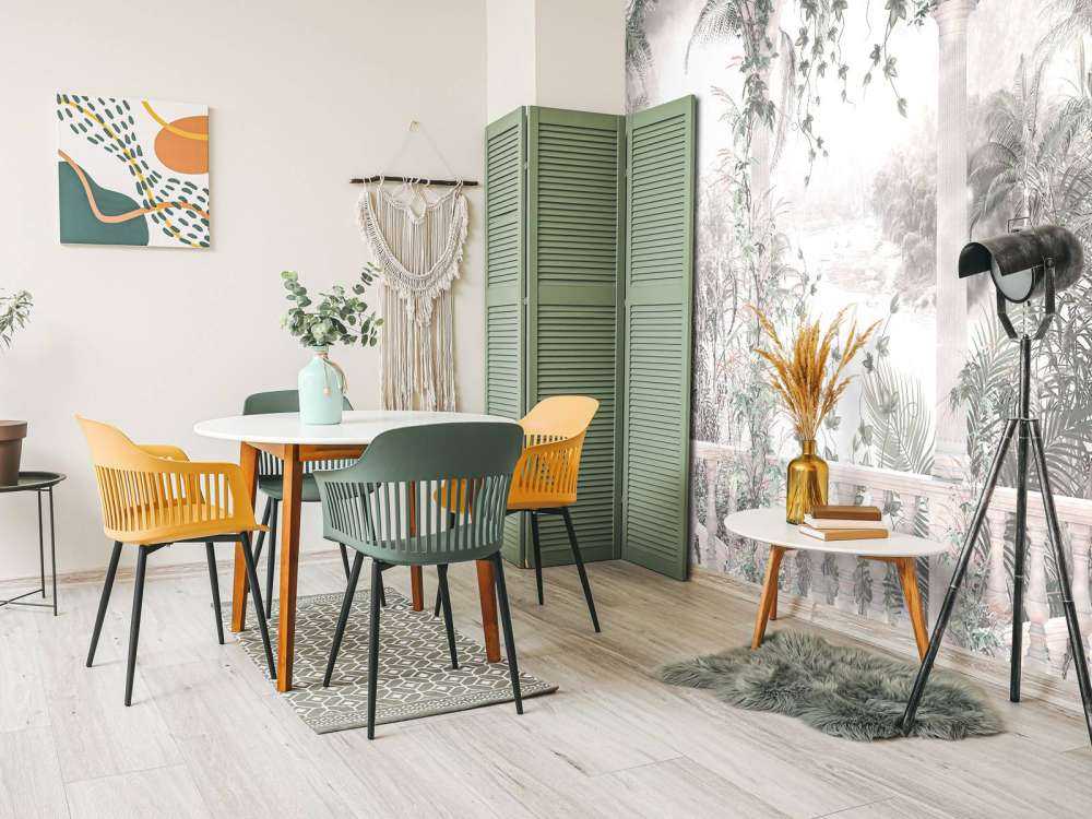 Arbres tropicaux et feuilles