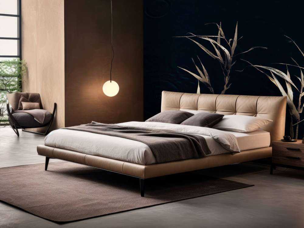 Riet dans l'eau calme