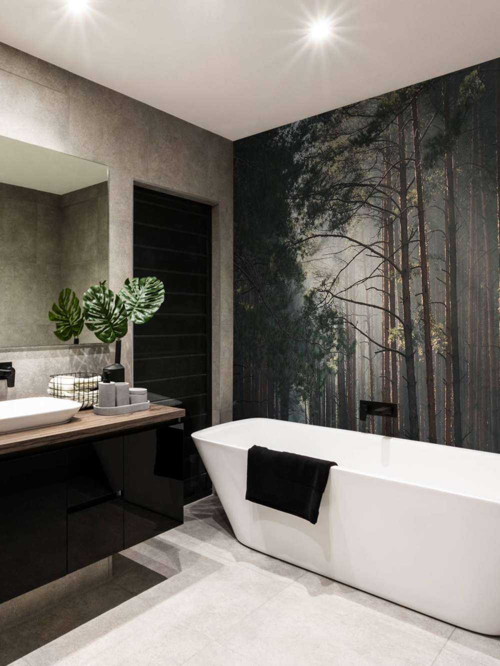 Lueur d'automne dans la forêt