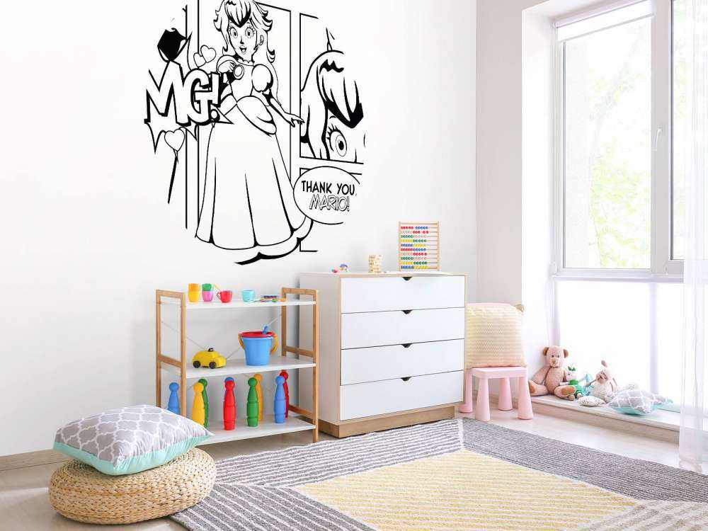 Moment de princesse en bande dessinée