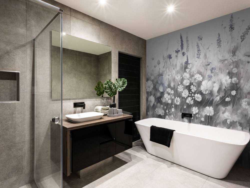 Végétation luxuriante d'été beige doux