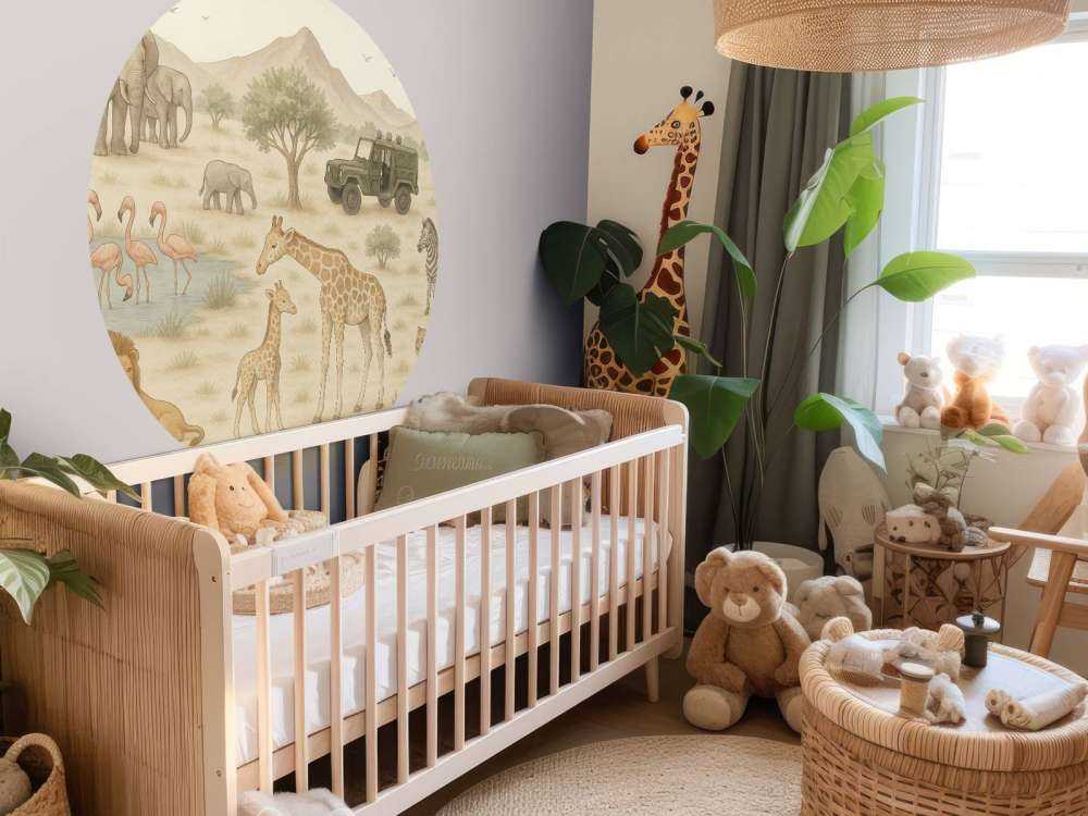 Safari aventureux dans la savane.