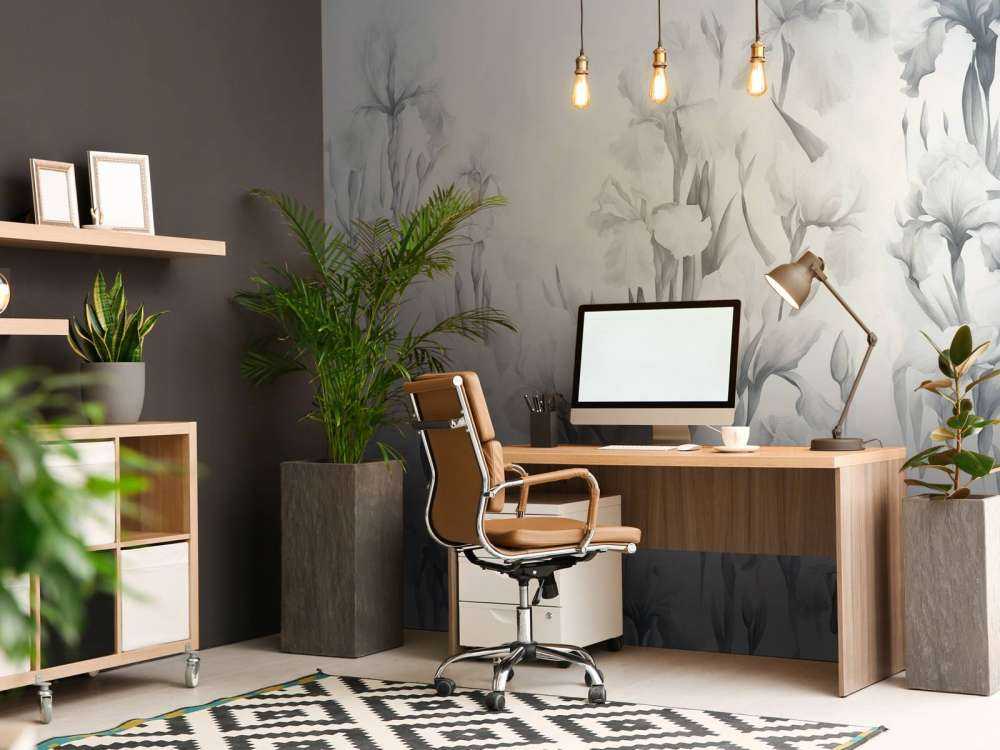 Les iris dansent un bleu frais et sans couture