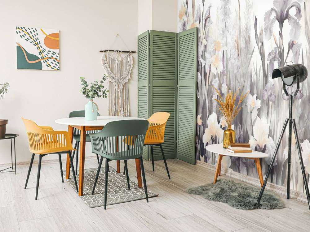 Printemps parfumé - beige