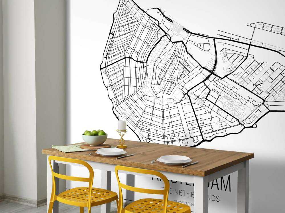 Carte unique d'Amsterdam