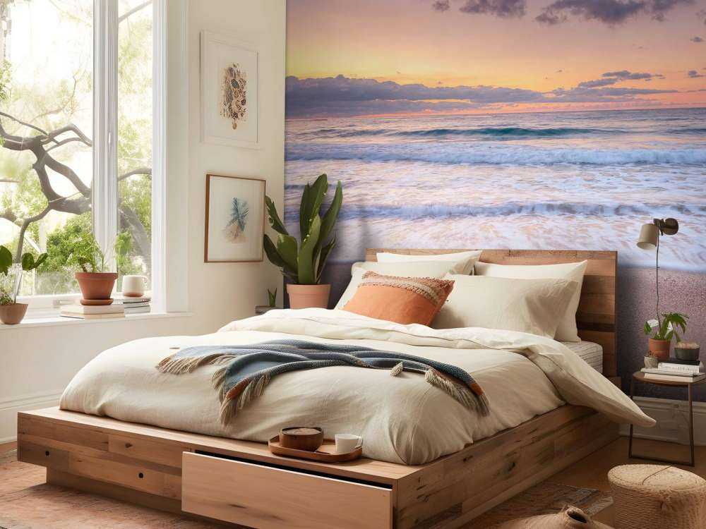 Coucher de soleil coloré