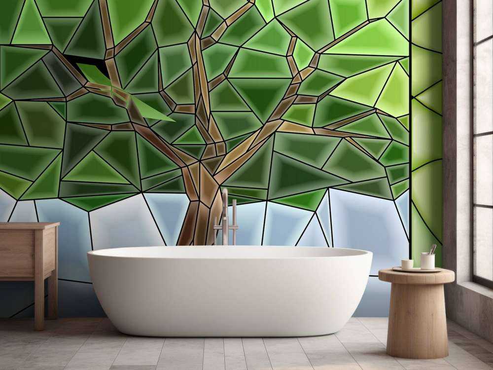 Mosaïque d'un arbre