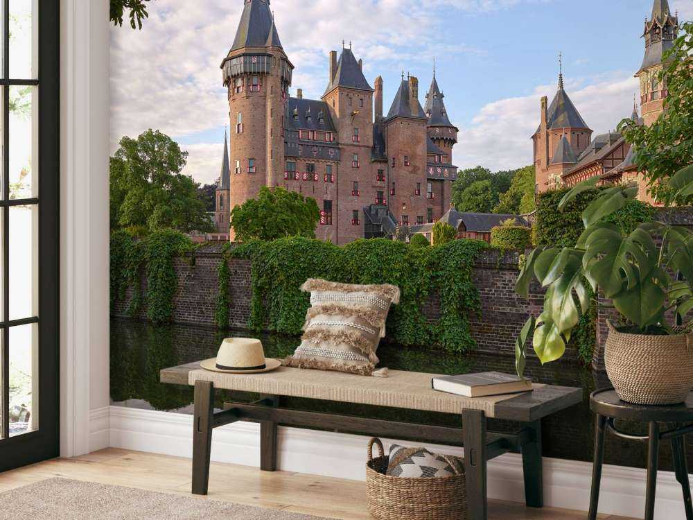 Château de Haar vu de l'eau