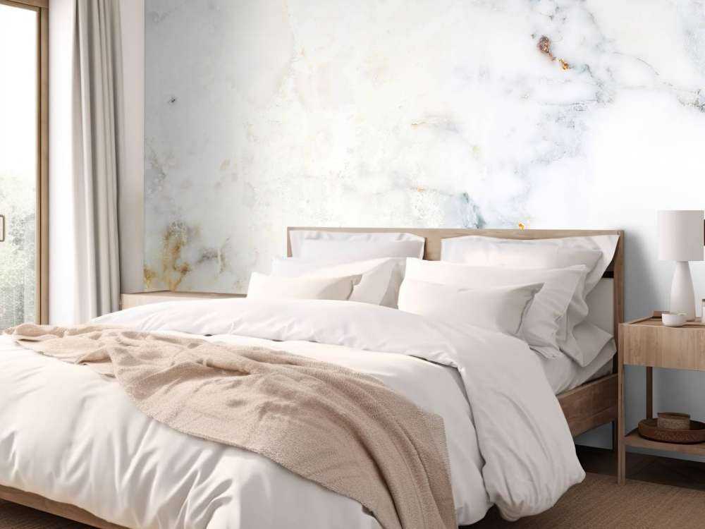 Marbre blanc avec des nuances de gris