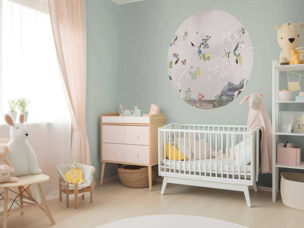 Birds in Garden Panorama 4