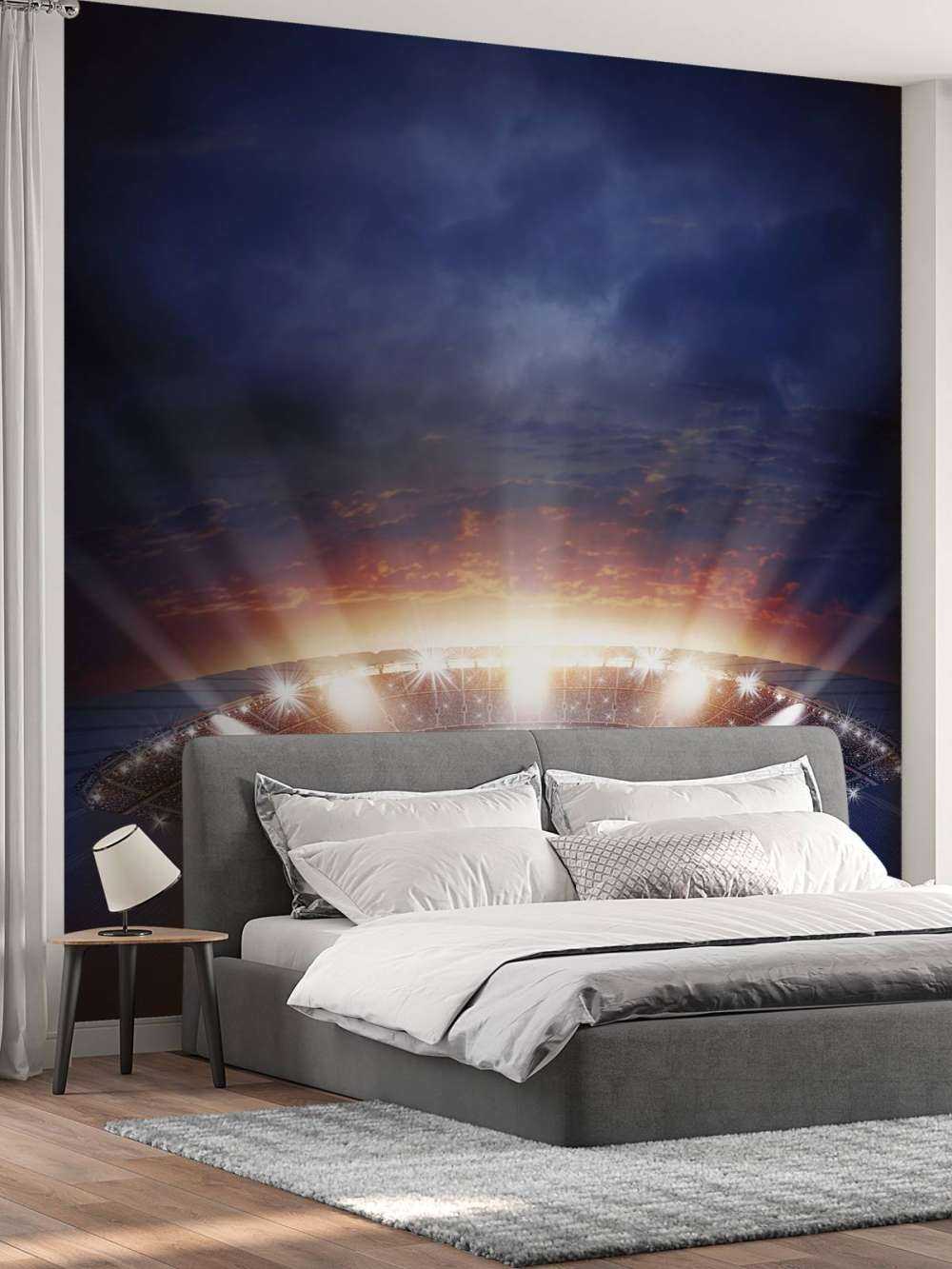 Le stade vu d'en haut