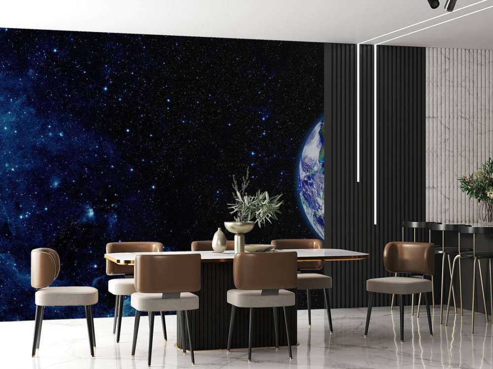 Vue de la terre