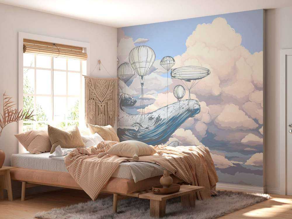 La baleine et ses montgolfières