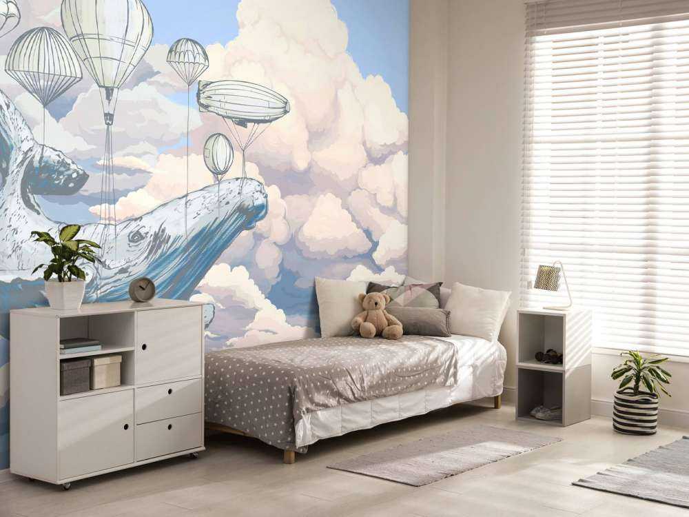 La baleine et ses montgolfières