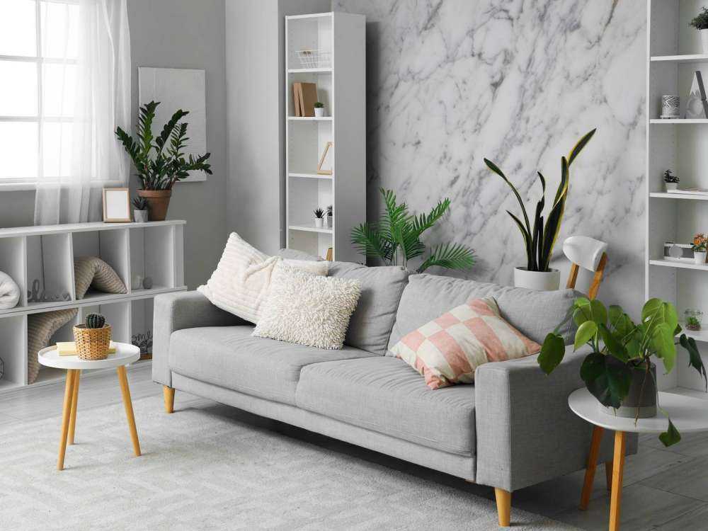 Marbre à texture claire