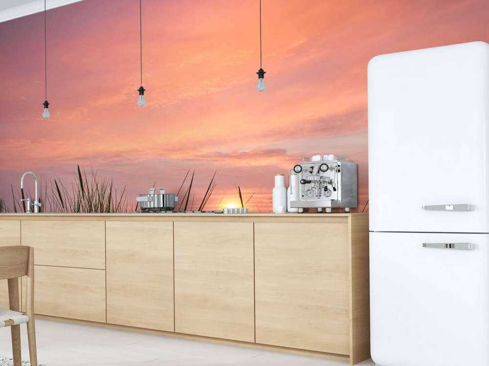 Lever de soleil en mer