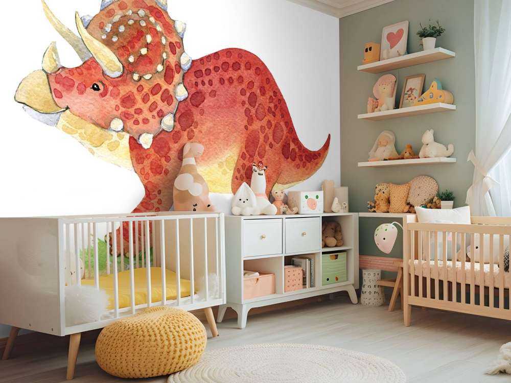 Mignon dinosaure Triceratops