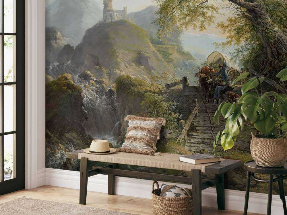 Paysage de montagne près de Düsseldorf