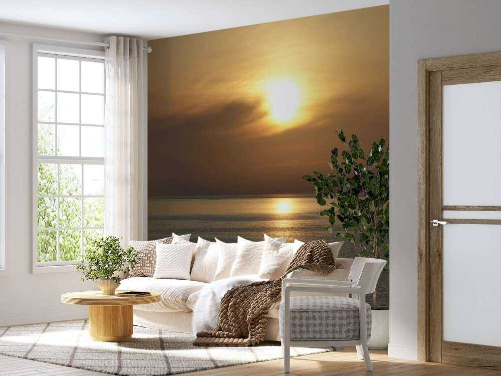 Lever de soleil en mer