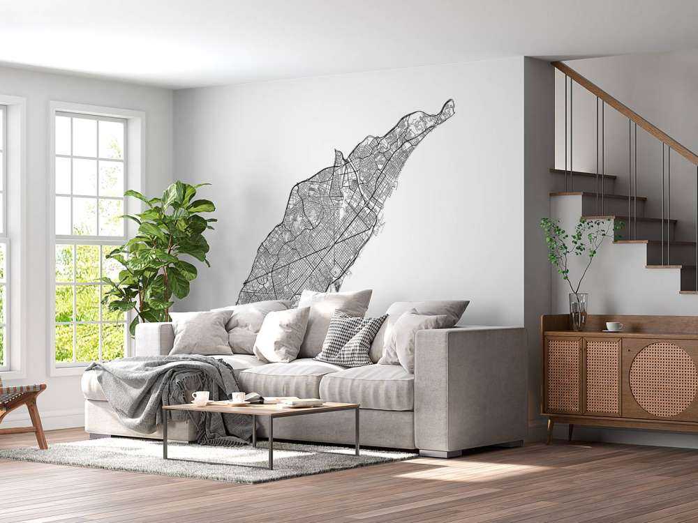 Plan de Barcelone, blanc